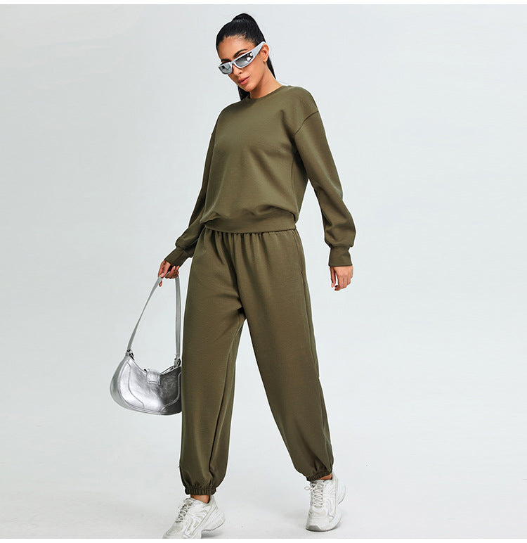 Women's Modal Cotton Long Sleeve Sports Sweatshirt