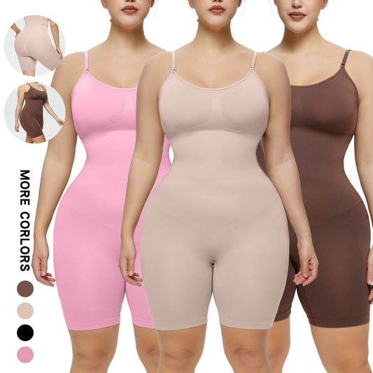 Bodysuit for Women Tummy Control Shapewear Seamless Sculpting One Piece Body Shaper