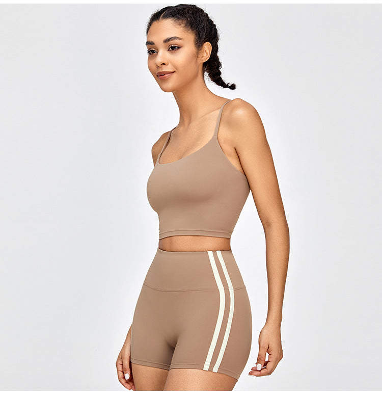 Women's breathable, quick-drying, shockproof running and fitness sports bras