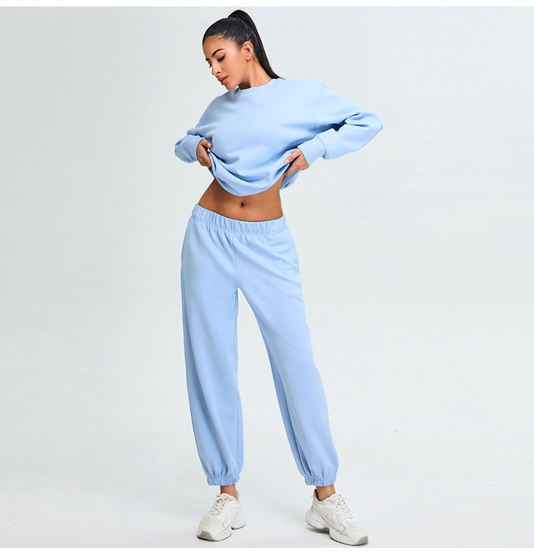 Women's Modal Cotton Long Sleeve Sports Sweatshirt
