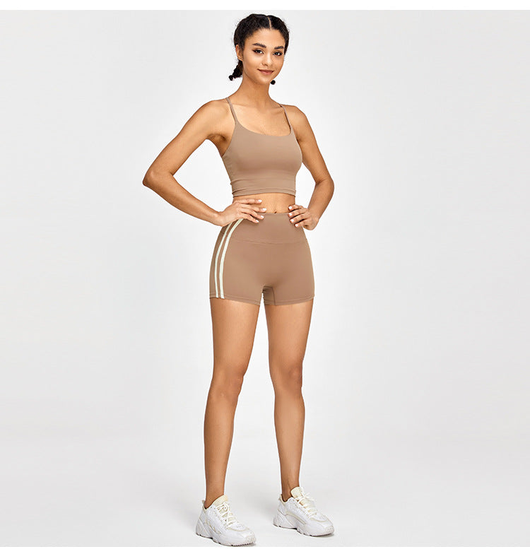Women's breathable, quick-drying, shockproof running and fitness sports bras