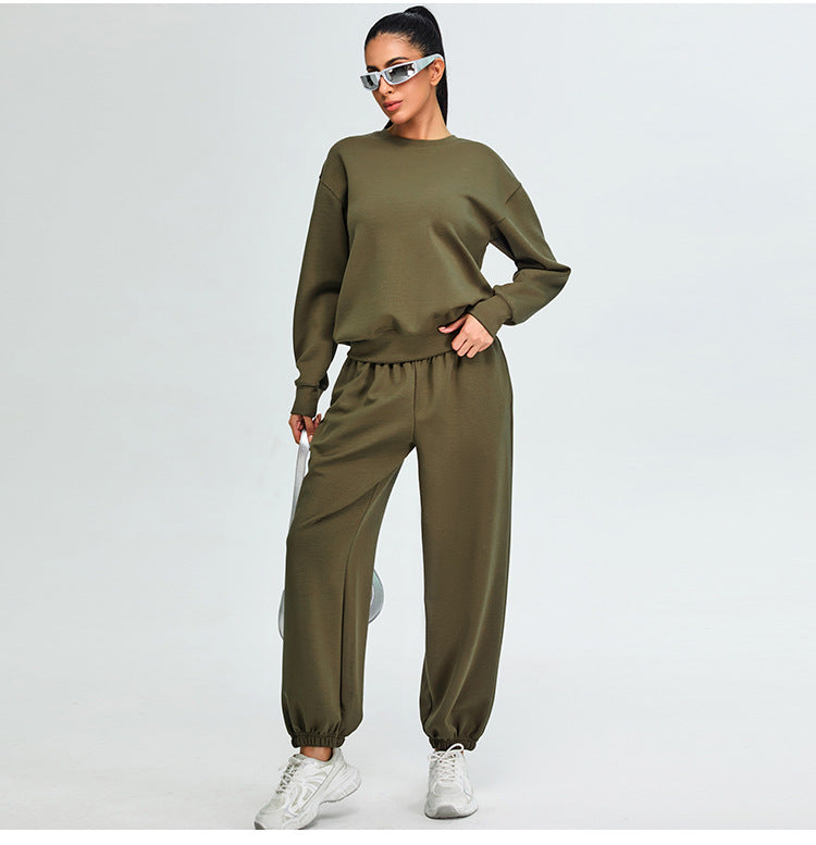 Women's Modal Cotton Long Sleeve Sports Sweatshirt