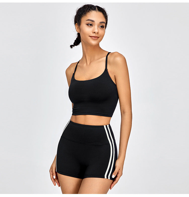 Women's breathable, quick-drying, shockproof running and fitness sports bras