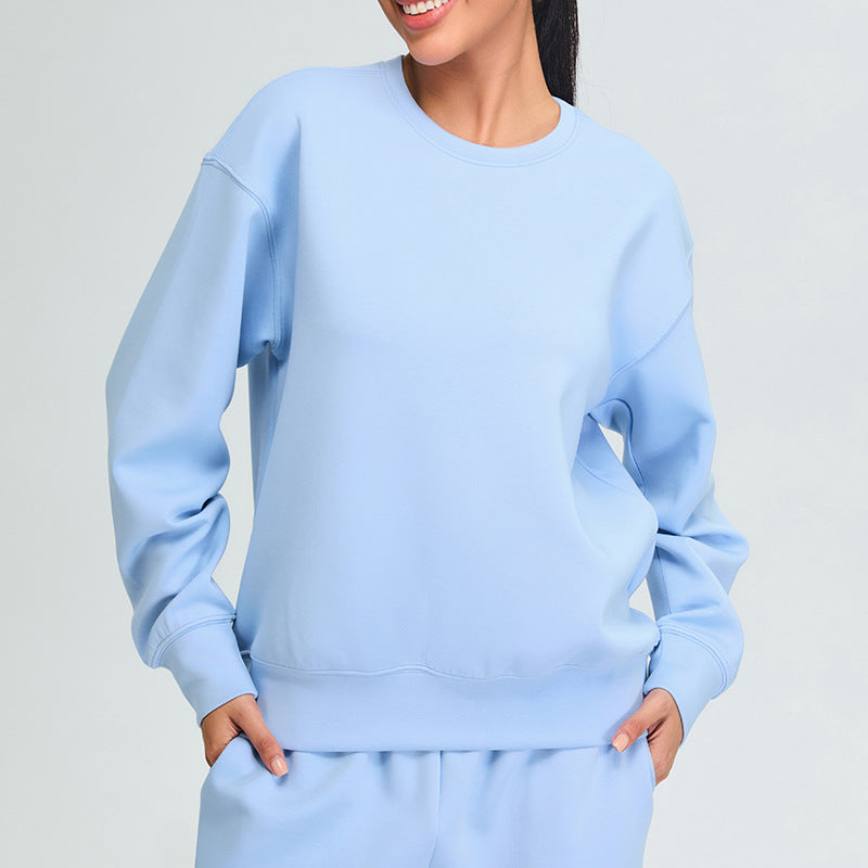 Women's Modal Cotton Long Sleeve Sports Sweatshirt