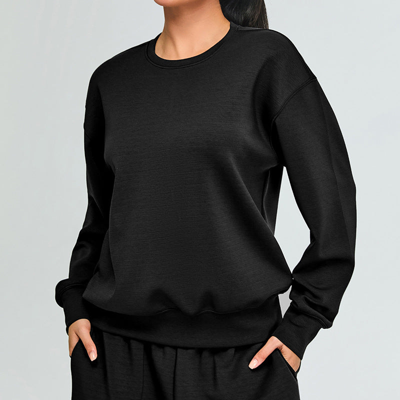 Women's Modal Cotton Long Sleeve Sports Sweatshirt