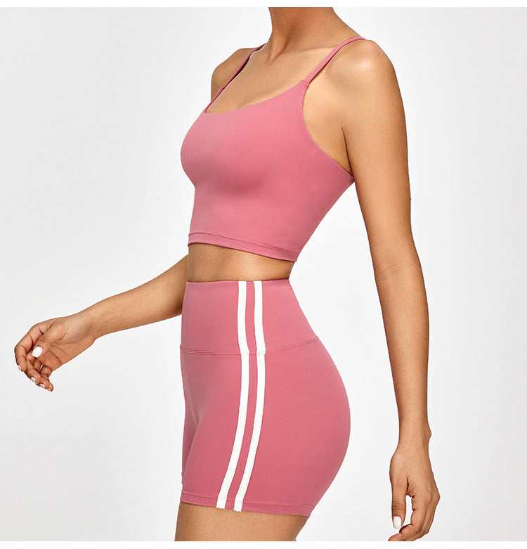 Women's breathable, quick-drying, shockproof running and fitness sports bras