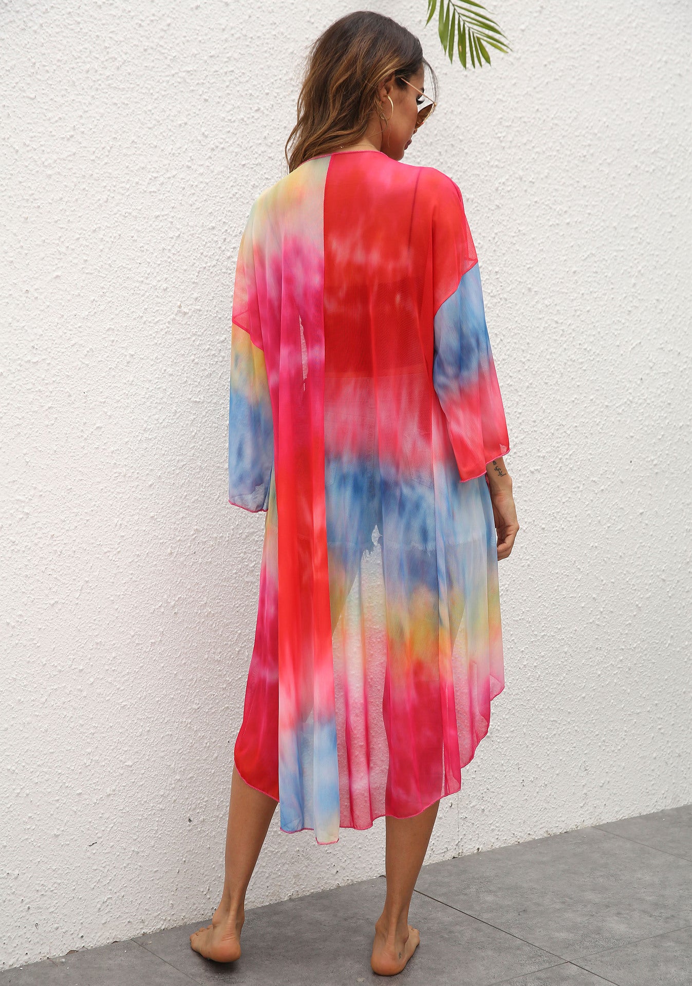 Tie Dye Beach Cover Up
