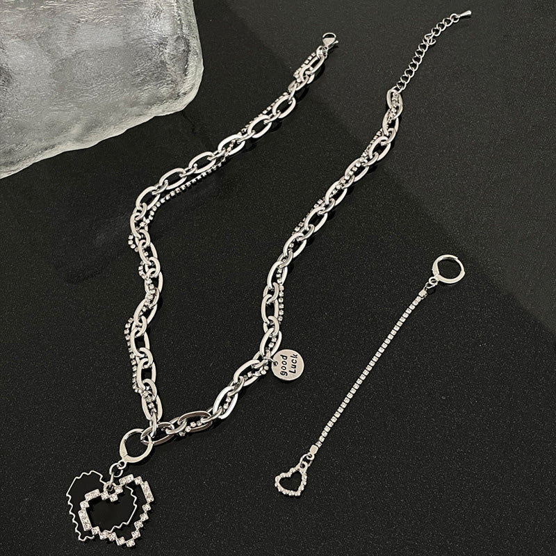 Black Love Necklace