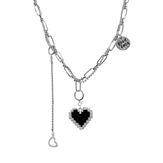 Black Love Necklace