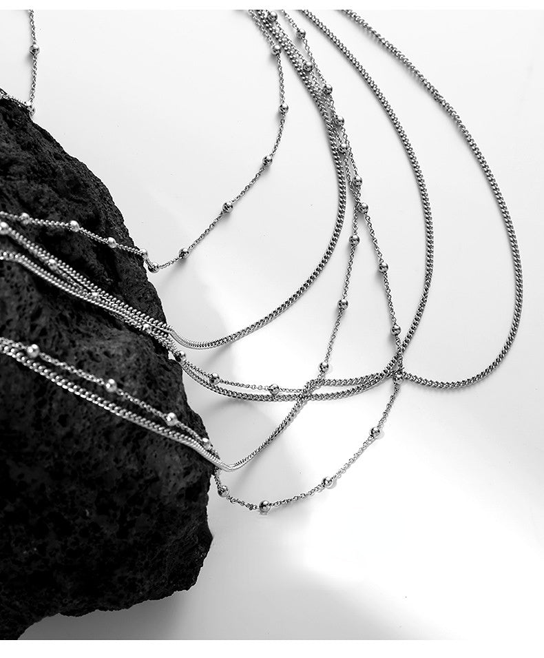 Niche Design Muti-layer Clavicle Chain