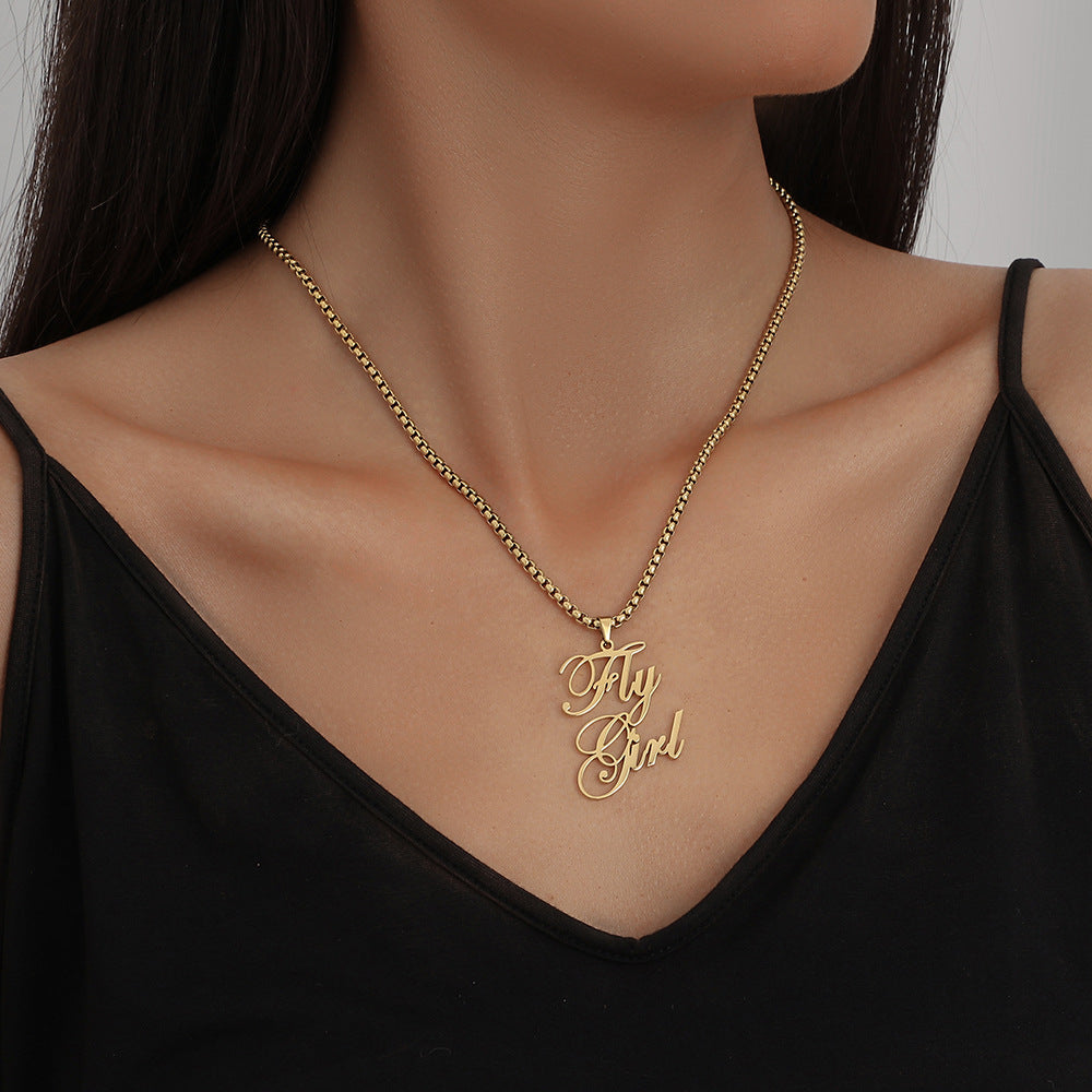 Custom Name Necklace-Simple Name