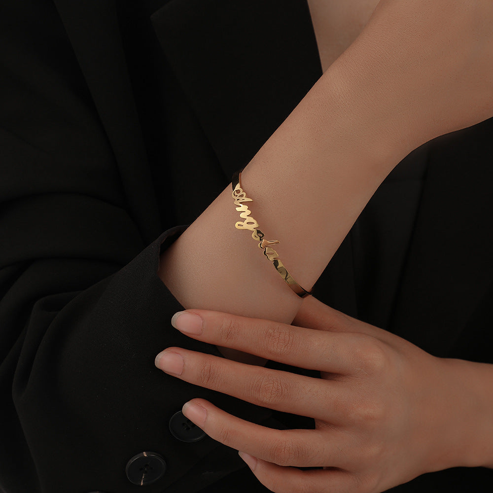 Custom Name Fashion Bracelets