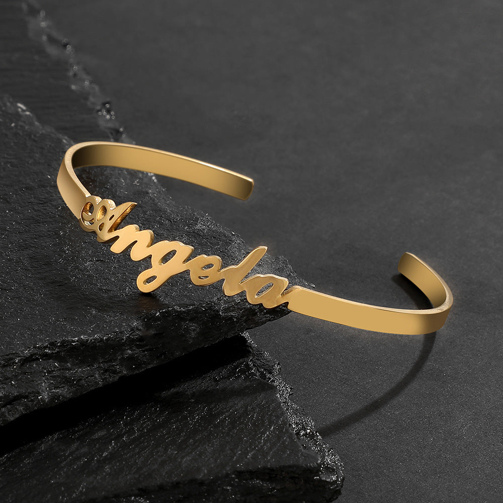 Custom Name Fashion Bracelets