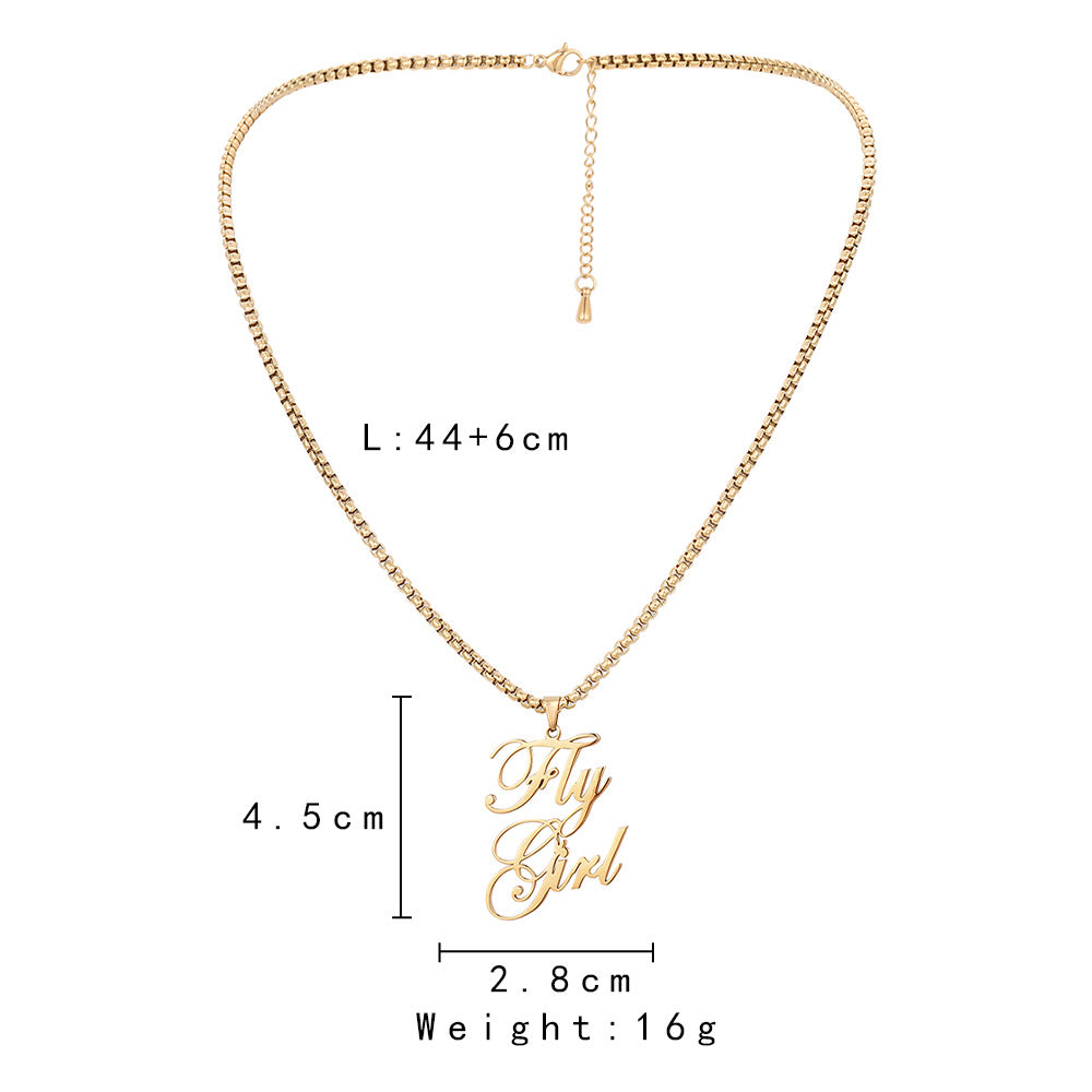 Custom Name Necklace-Simple Name