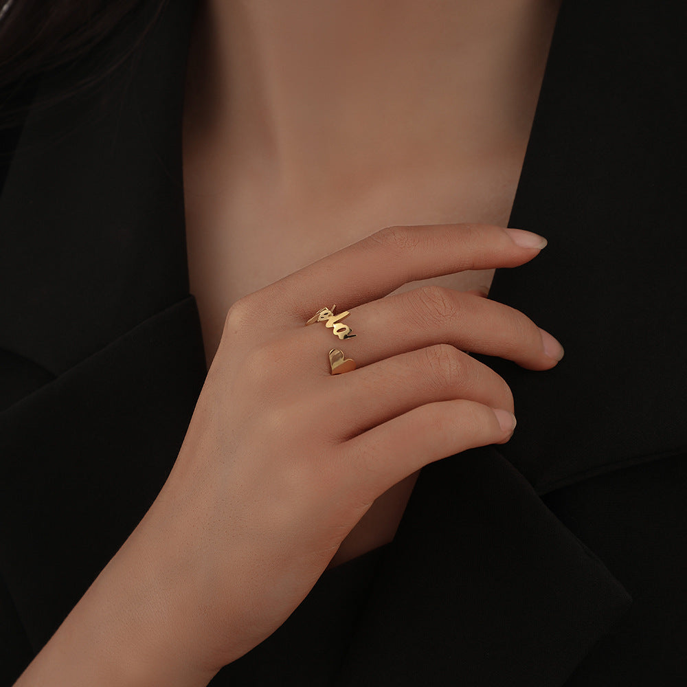 Custom Name Ring