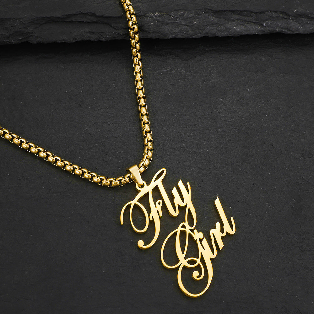 Custom Name Necklace-Simple Name