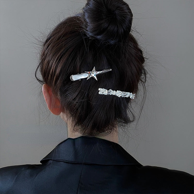 Colorful Zircon Star Hair Clip