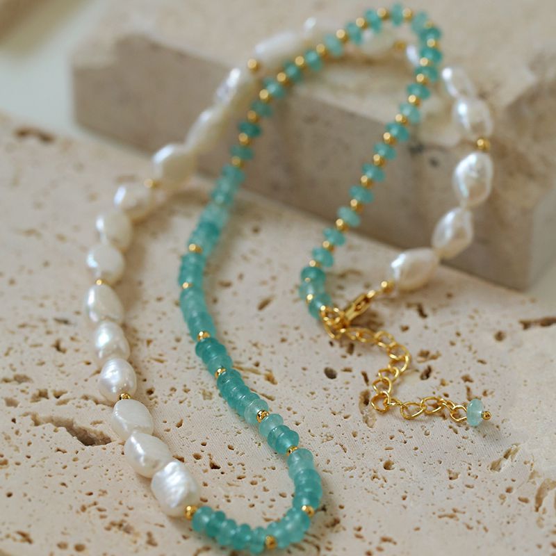 Multicolored Stacking Beaded Necklace