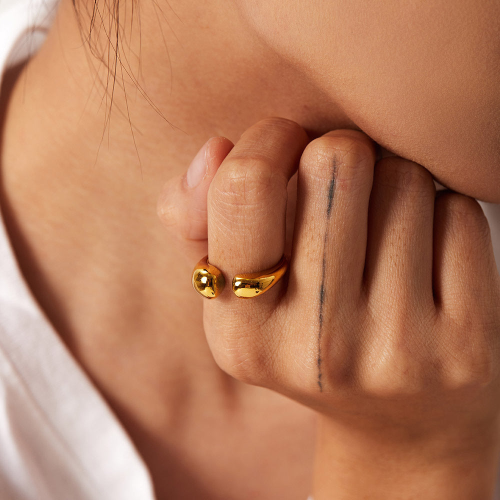 Irregular Open Rings Collection