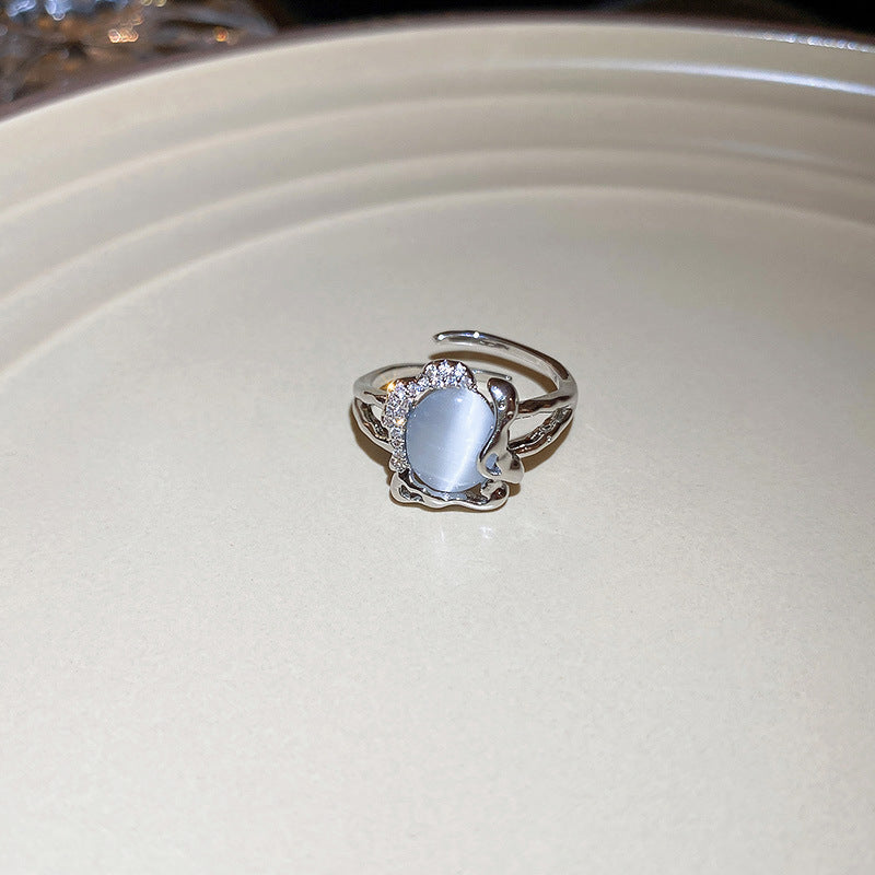 Niche Design Opal Open Ring