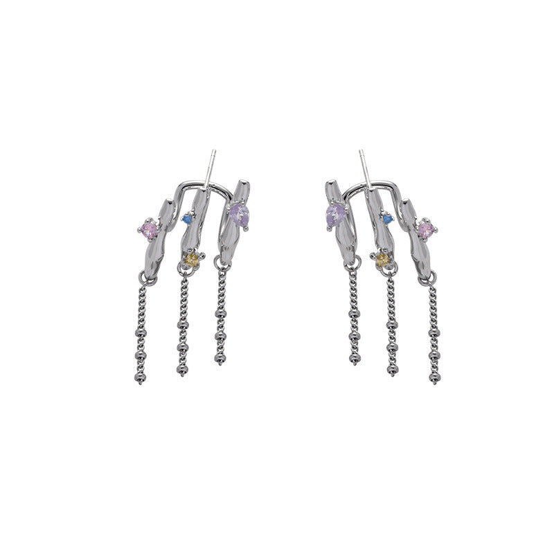 Niche Design Sauron Tassel Earrings