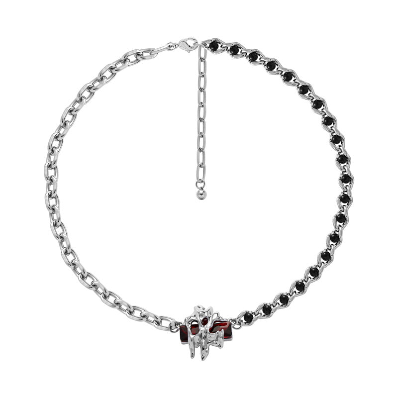 New Chinese Style Lava Design Necklace