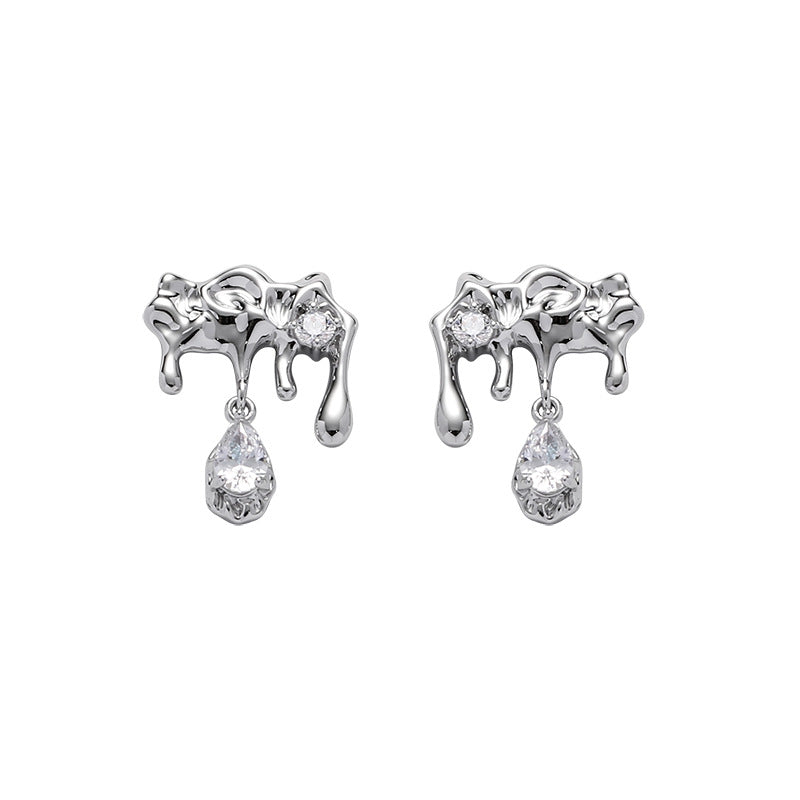 Niche Design Melting Water Drop Studs