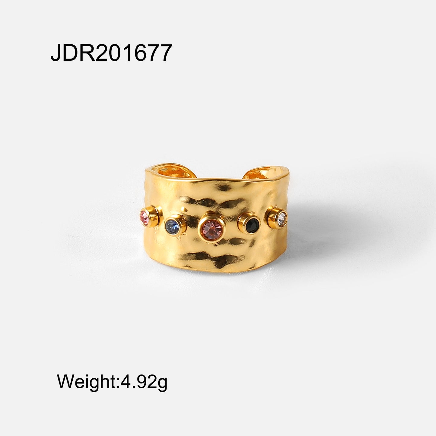 Irregular Open Rings Collection