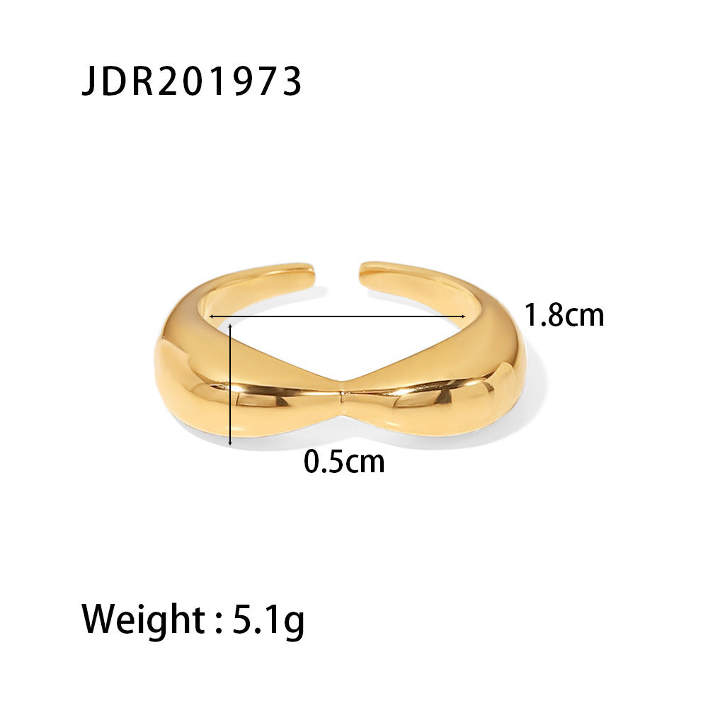 Irregular Open Rings Collection