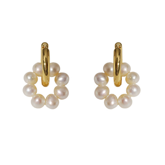 Simple Pearl Earrings - ACC MODE