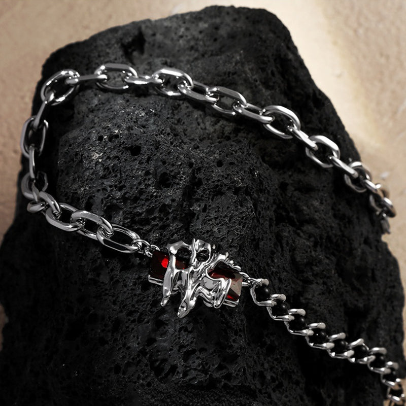 New Chinese Style Lava Design Necklace