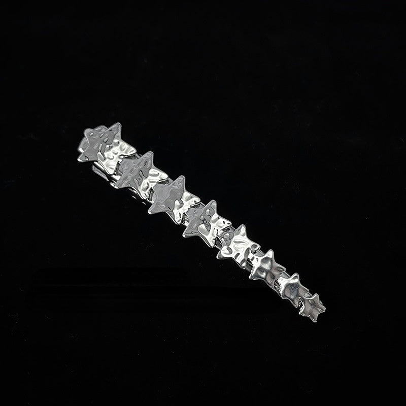 Colorful Zircon Star Hair Clip