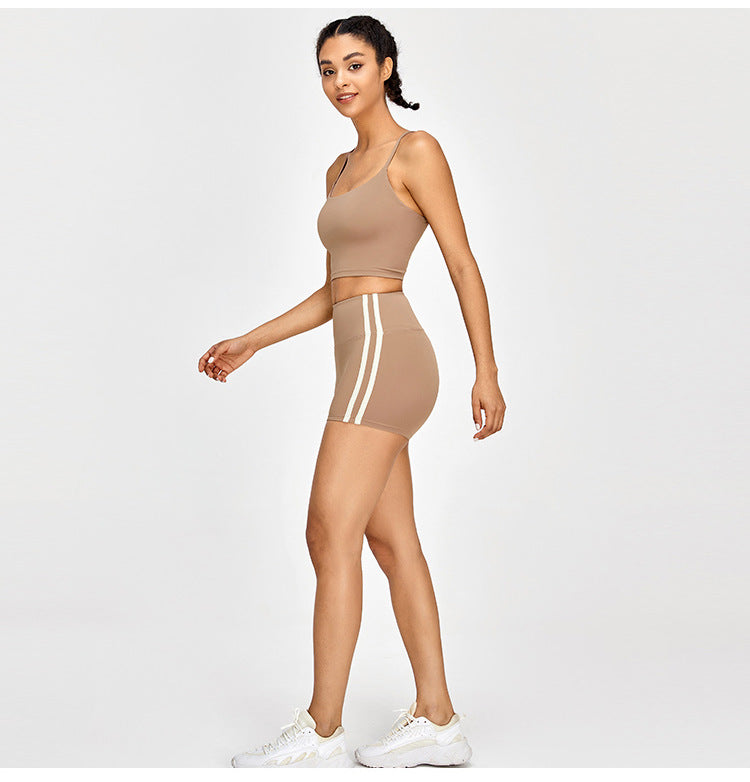 Women's breathable quick-drying shockproof running fitness sports shorts