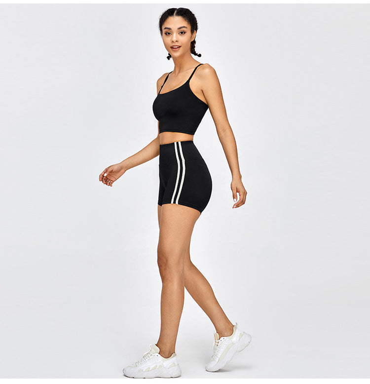 Women's breathable quick-drying shockproof running fitness sports shorts