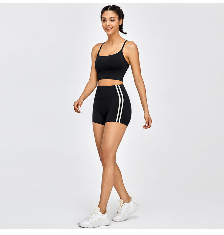 Women's breathable quick-drying shockproof running fitness sports shorts