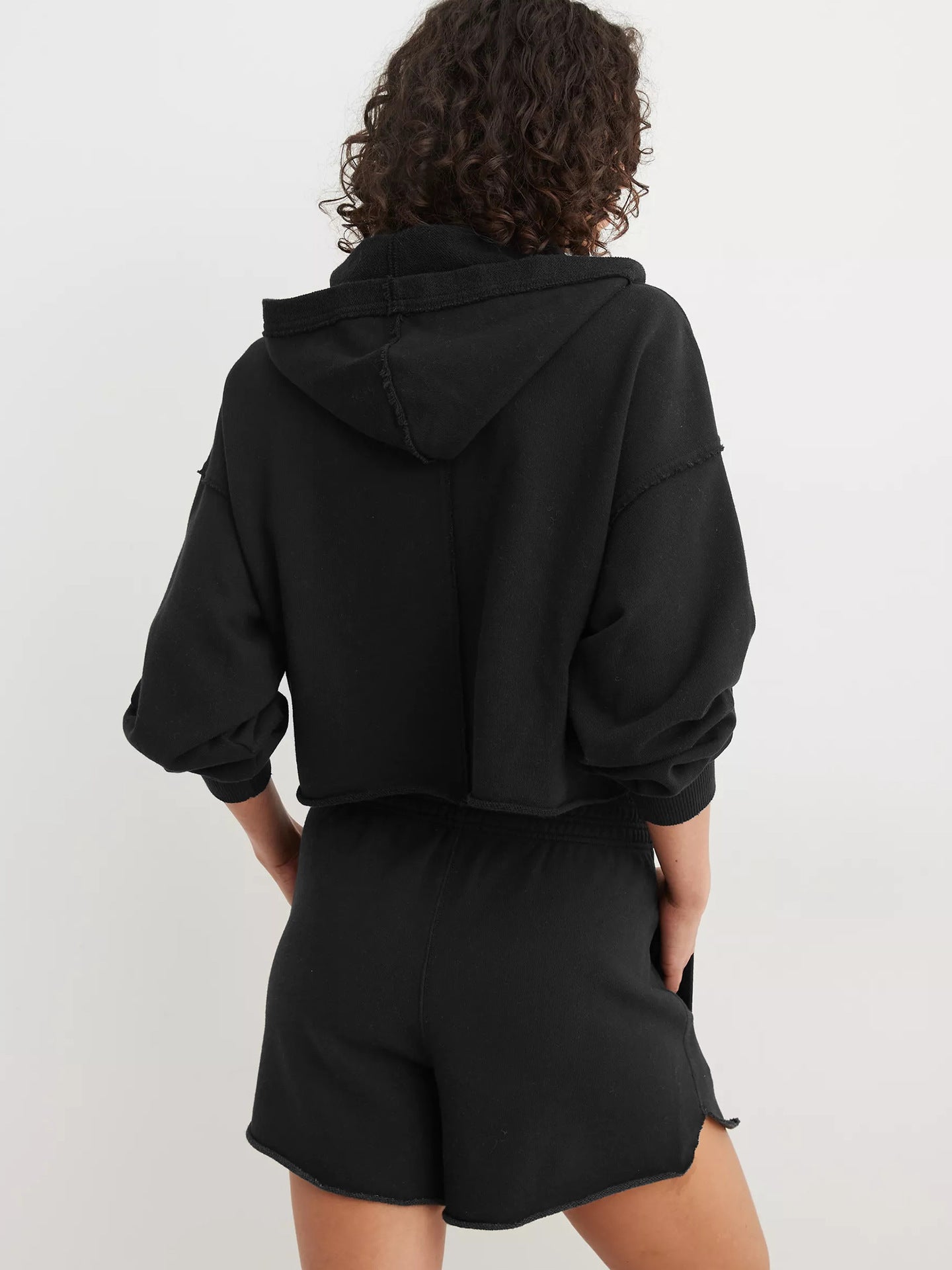 Women's Hooded Loose Pullover Sweatshirt