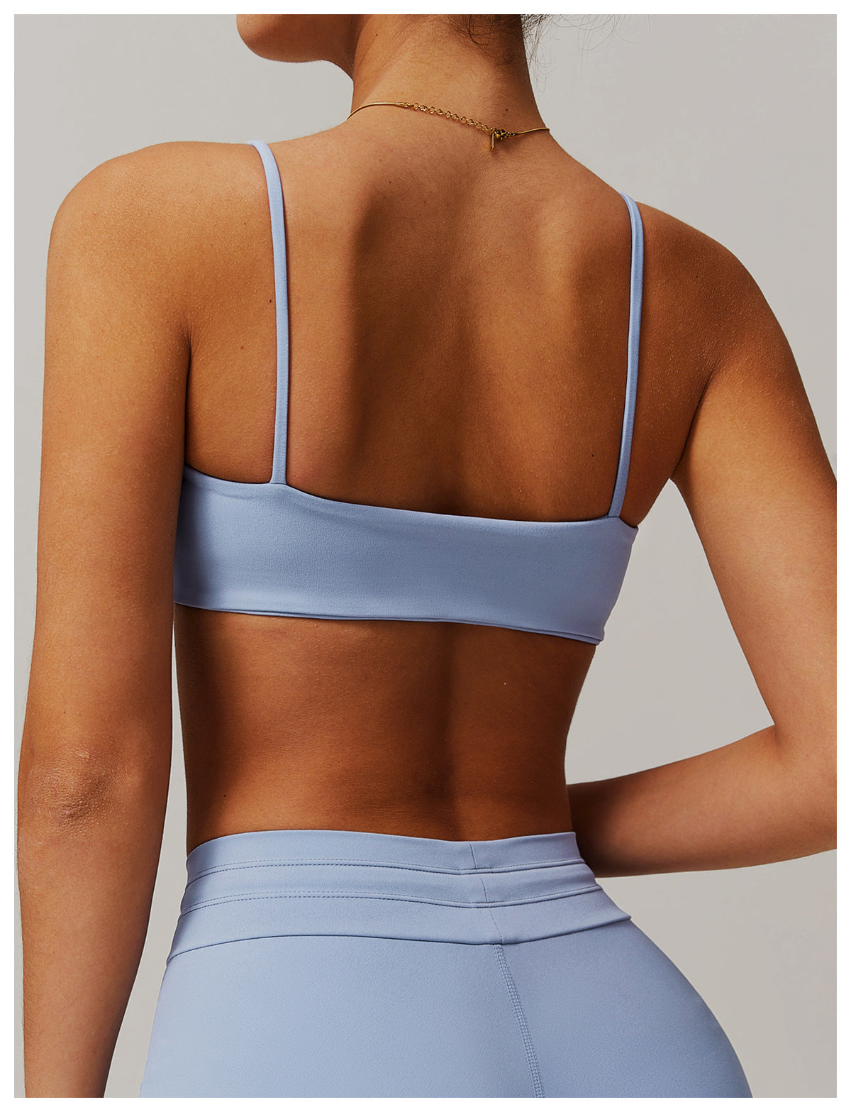 Summer Seamless Sports Bra for Women – Lightweight Dry-Fit Yoga Top with Backless Design