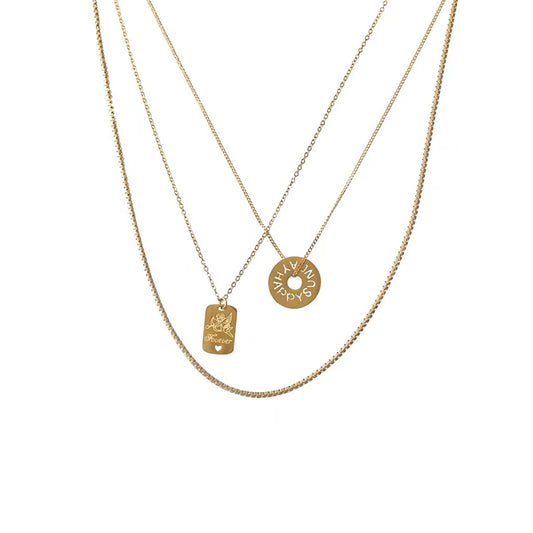 Engraved Necklace Set - ACC MODE