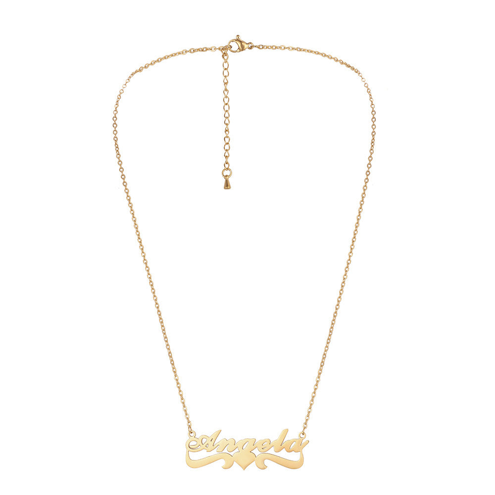 Collana con nome personalizzato-Love with You