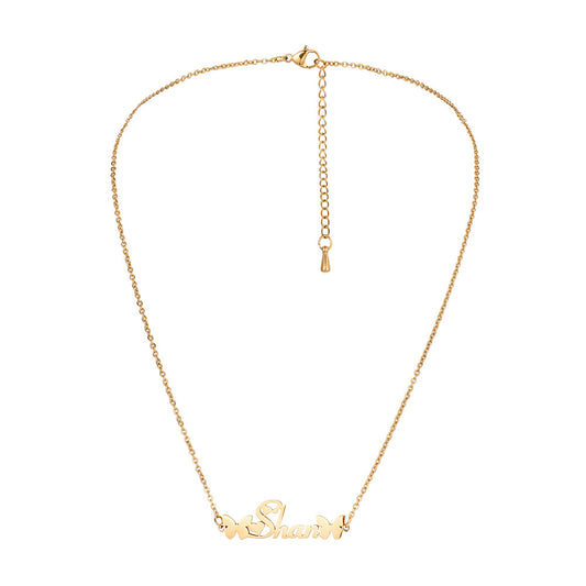 Custom Name Necklace-Butterfly