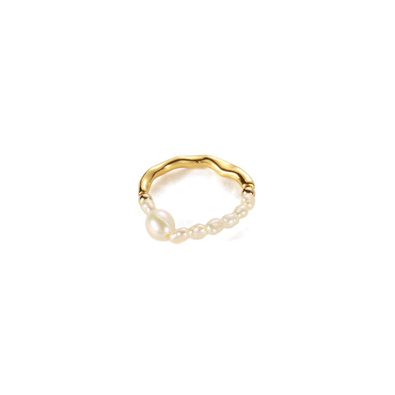 Pearl Open Ring