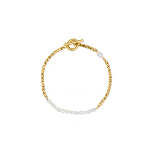 Pearl OT Buckle Bracelet - ACC MODE