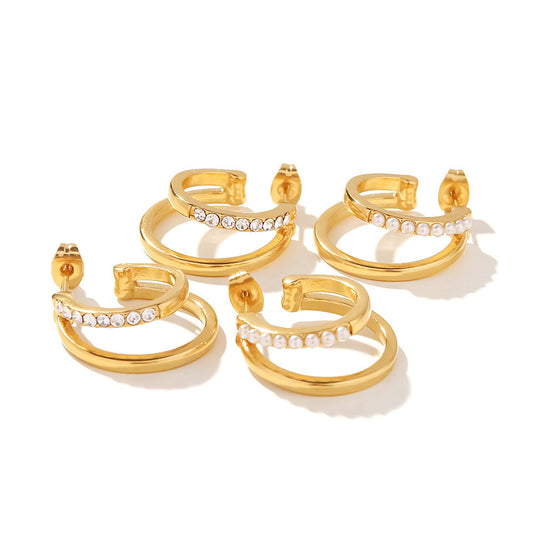 Two-tier Earrings